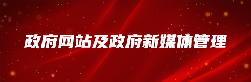 政府网站及政府新媒体